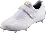 [zett] BSR2806WH Neo-State WH Baseball Embedded Spikes, White x White (111)