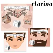 Clarissa pmu c-eyebrow ruler 50 pieces