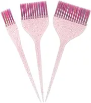 HAKIDZEL Expert Handle Hair Dye Brush Set Long Tail Applicator Soft Bristles Travel Use