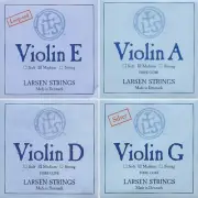 Larsen 4/4 Violin String Set Medium Gauge with removable Ball End- E