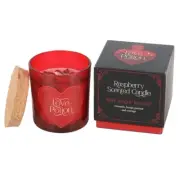 Love Potion Raspberry Crystal Chip Candle