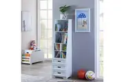 ALL 4 KIDS Candice White Bookcase Book Shelf Storage Unit