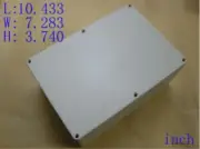 New Plastic Project Box Enclosure Case Electronic DIY 10.433"x7.283"x3.740"
