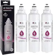 (3 Pack) Genuine OEM LG LT800P ADQ73613401 Ice and Water Fridge Filter Fits LG GF-5D712SL GF-AD701SL