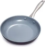 [GreenPan] Lima Hard Anodized Healthy Ceramic Nonstick 20cm Frying Pan Skillet, PFAS-Free, Oven Safe, Gray
