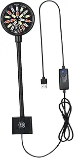 Fzaqwen Compact Light for Aquarium Plants and Tanks, USB Powered, White Light 4w, as described