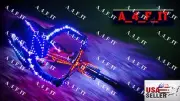 Multi Color LED Strip Tape Lights for Bike Frame Mongoose Kent TREK BMX BIANCHI