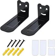 Universal Type 4.72 Inch Sound Bar Wall Mount Bracket Kit for Most of Soundbars Wall Mount Shelf Mounting Brackets