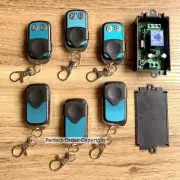 1V6 Wireless Remote Control&Receiver for Door Access Control Open Electric Lock