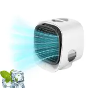 New Mini Air Conditioner Humidification USB Fan Portable Desktop Fan for Sheets