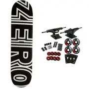 Zero Skateboard Complete Bold Black 8.125" x 31.7"