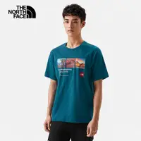 在飛比找PChome24h購物優惠-【The North Face】男 短袖上衣-NF0A81N