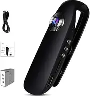 1080p Full Hd Compact Mini Camera Security, Smart Recording Portable Body Camera, Wearable Video Recording Body Worn Cam for Sports, Work Recording, Travel, Video Blogging