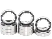 ACAECMGGFP 10PCS S6803RS Bearing 17 * 26 * 5 mm ABEC-3 440C Stainless Steel S 6803RS Ball Bearings 6803 Stainless Steel Ball Bearing Bicycle bearings