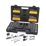 GearWrench Tap and Die Set Medium Ratcheting - Metric/Imperial, 75 Piece - 3887
