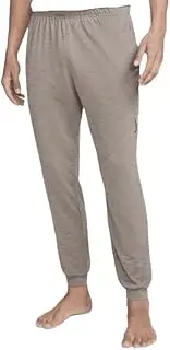 [Nike] Men's Dri-Fit Yoga Pants, Moon Fossil/Ironstone/Black