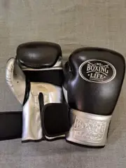 Customized Handmade Canelo No Boxing No Life Hook & Loop Closure Boxing Gloves
