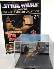 Deagostini Star Wars Starships #21 Darth Maul's Sith Speeder + Magazine