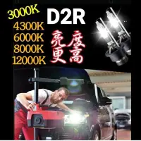 在飛比找Yahoo!奇摩拍賣優惠-D2R 高亮版 氙氣燈泡 4300k 6000k 8000k