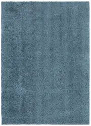 Candy Super Soft Light Blue Shaggy Rug - CAND122LBLU