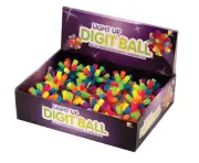 Light Up Digit Ball, Sensory Toys Stress Relief Kids 3y+