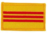 Patch Embroidered Patch Flag Vietnam South Flag Thermoadhesive