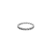 (W) Pandora Band of Asymmetric Stars Ring Sterling Silver