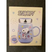 在飛比找蝦皮購物優惠-Snoopy史努比浮雕陶瓷蓋杯