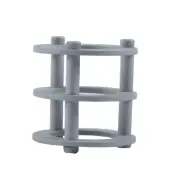 1p Aluminum Protector Tube Guard Silver For 12AX7 12AU7 ECC822 Audio Tube Preamp