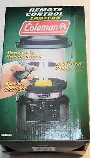 Coleman Remote Control Lantern Battery Powered Fluorescent Lamp 5358H705