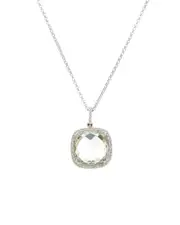 Diana M. Fine Jewelry 14K 4.38 ct. tw. Diamond & Amethyst Necklace