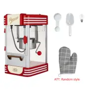 320W Electric Popcorn Machine Popcorn Maker Machines Timing for Commercial Home