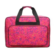 Outdoor Multifunctional Oxford Large Capacity Printing Travel Bag Female Fashion Sports Fitness Bag Household Sewing Machine Bag