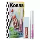 Kosas Lip & Brow Set: Air Brow Clear Lifting Treatment Gel & Wet Lip Oil Gloss
