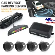 LED Reverse Sensor Backup Radar Display 4 Parking Car Parking Sensors System Kit