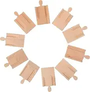 Fine Crafted Wooden Toys Train Track Expansion Enhance Fine Motor Skills Educational Tracks