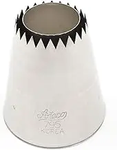 Ateco Sultan Tube Flat Cone Silver