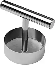 Hamburger Patty Maker - Stainless Steel Hamburger Press Patty Making | Burgers Mold | Non-Stick Kitchen Gadget, Adjustable Smasher Tool Griddle Meat Tool Kitchen Accessories for Bacon Beef Meat Sau