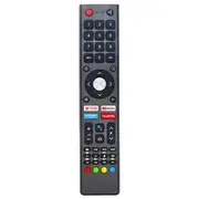 GCBLTV02ADBBT Replacement Remote Control For Saba Changhong CHIQ UHD TV