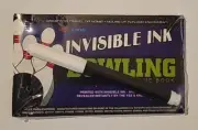 Yes & Know Invisible Ink Bowling Game Book Lee Publications Sealed