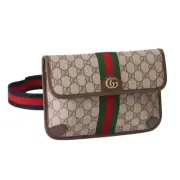 GUCCI Body Bag Belt Bag Ophidia Small GG Supreme Canvas 752597 FACFW 8920 Beige