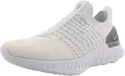 [Nike] React Phantom Run Fk 2 Womens Shoes Size 9.5, Color: True White/Metallic Silver
