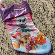 Nickelodeon Paw Patrol Christmas Stocking NWT
