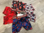 4 Pack Spider-Man Across The Spiderverse Boxer Briefs Underwear Size 8 Medium