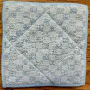 Norwex Enviro & Scrub with Baclock Blue Pattern
