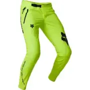 FOX SALE $99.95 (RRP$199) FLEXAIR PANT LUNAR Fluro Yellow 34