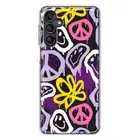 Mundaze Case for Samsung Galaxy A15 Hippie Retro Groovy Smile Peace