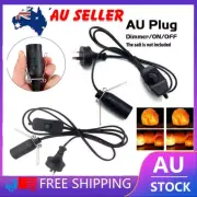 E14 Salt Lamp Power Cord Cable Dimmer ON or OFF Button Control Bulb & Switch New