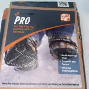 NEW UNISEX YAKTRAX HEAVY DUTY SPIKELESS COIL FOR SHOES /BOOTS SIZE MEDIUM