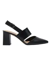 [Sandler] Kitson Heeled Shoes in Black Glove